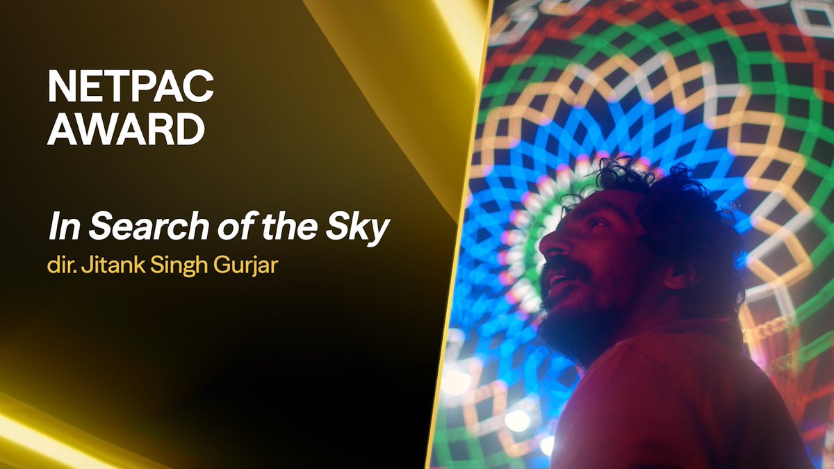 TIFF_NET's tweet image. Announcing the winner of the NETPAC Award: IN SEARCH OF THE SKY dir. Jitank Singh Gurjar #TIFF50