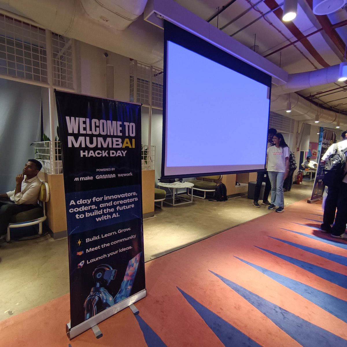 Cooked this AI Video at mumbAI HackDay 2025 

Watch it at 👇🏻 
(drive.google.com/file/d/12ZOxPH…)

📍 WeWork Raheja Platinum, Andheri
