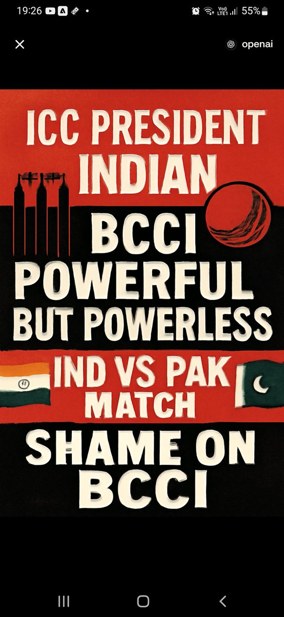 pravinshakar's tweet photo. # Shame on BCCI  # @BCCI . Bycott ind vs pak match https://t.co/6qDEfGAaWQ