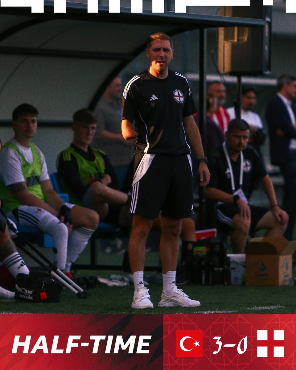 England Amputee FA (@amputeefootball) on Twitter photo ⏸️ 𝐇𝐚𝐥𝐟-𝐓𝐢𝐦𝐞 ⏸️
We find ourselves behind at the break to the hosts. One final half of Nations League remains to show what we’ve got in reply 💪
#EAFAFamily | @IKOplc | 📸 <a href="/threelinespics/">three lines photography</a> ⏸️ 𝐇𝐚𝐥𝐟-𝐓𝐢𝐦𝐞 ⏸️
We find ourselves behind at the break to the hosts. One final half of Nations League remains to show what we’ve got in reply 💪
#EAFAFamily | @IKOplc | 📸 <a href="/threelinespics/">three lines photography</a>