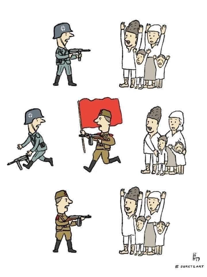 This is how Russia is remembered in Central Eastern Europe: