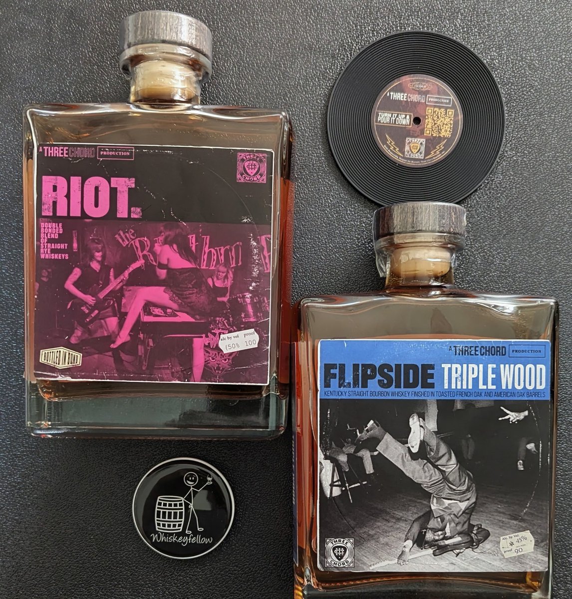 Three Chord Bourbon has pretty much rebranded itself with its Volume 0002 releases. In today’s review, I explore RIOT Double Bonded Rye and Flipside Triplewood Bourbon. Check it out at Whiskeyfellow.net or the link below. Cheers!

reviews.whiskeyfellow.net/2025/09/three-…