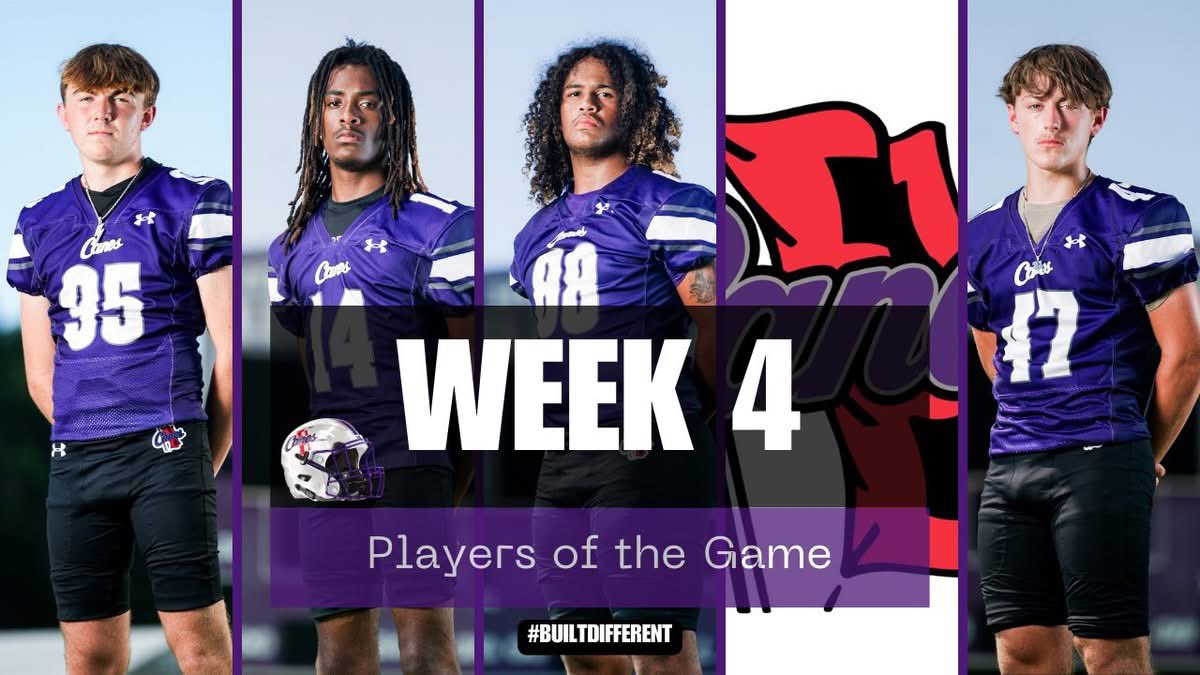 MontHurricaneFB's tweet photo. Players of the week vs Jackson. 

L-R
Special Teams- Parker Eaton 
Defense- Zech Smith
Overall- Brelynd Beasley
Offense-Monticello Moving Company (Offensive Line, TE, H)
Blue Collar: Logan Witcher

#BuiltDifferent #faMily #jk31 https://t.co/VsyaVHB8dX