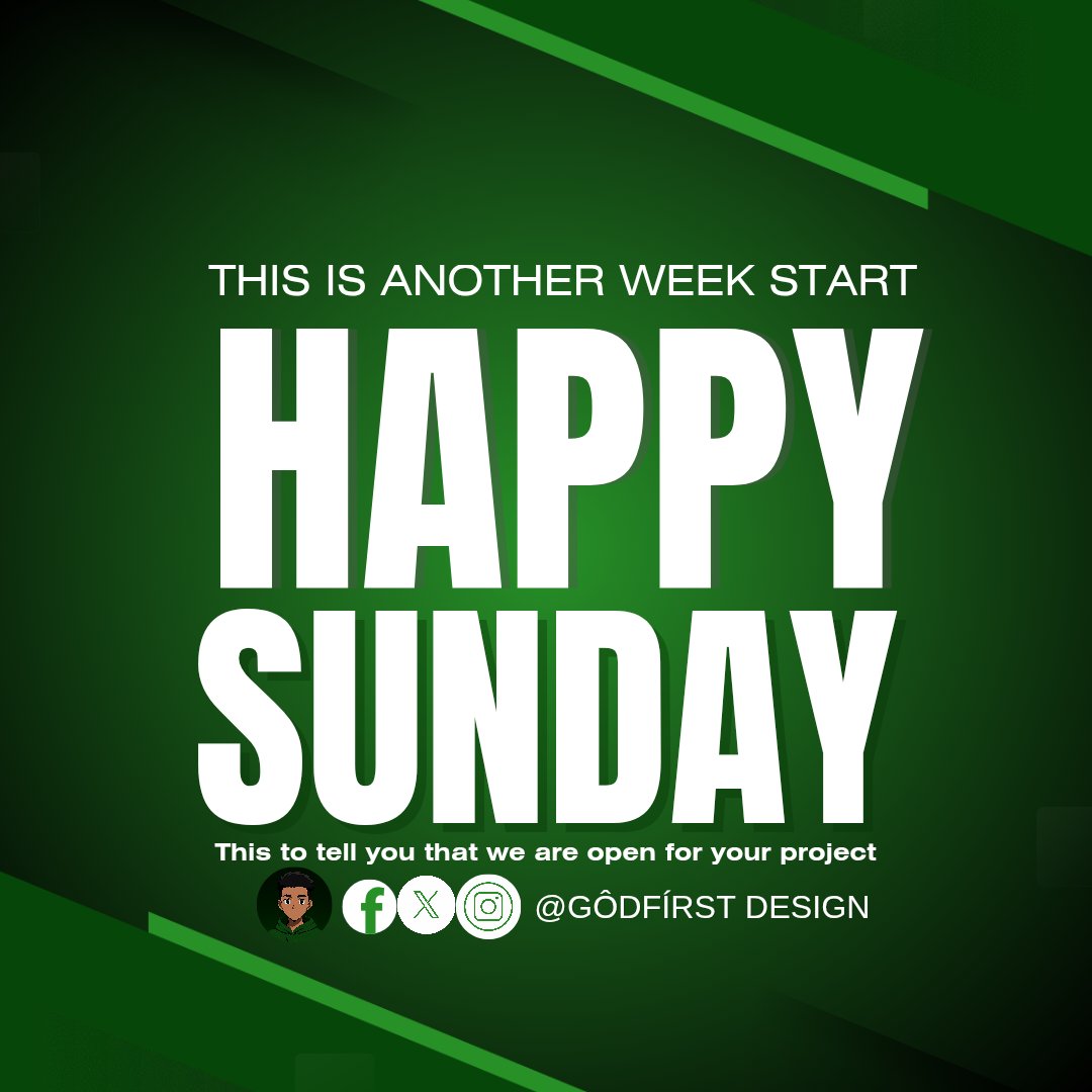 Godfirst_design's tweet image. Happy Sunday creative minds 

Another week start for creative thinking and problems solving by communicating the right message through visuals we are open for your project 
#web3design #ExploreMore