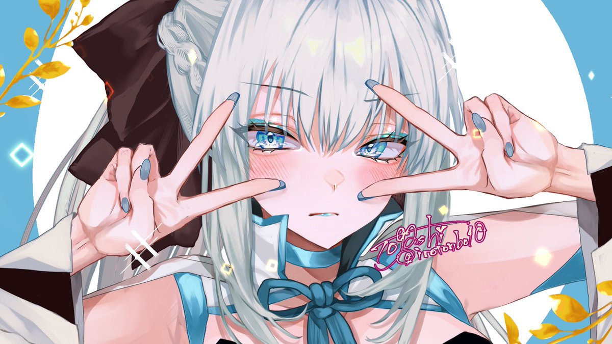 イラストだけ見たい方用にも一応うpしときます
ダブルピースモルガン✌️✌️
#fgo