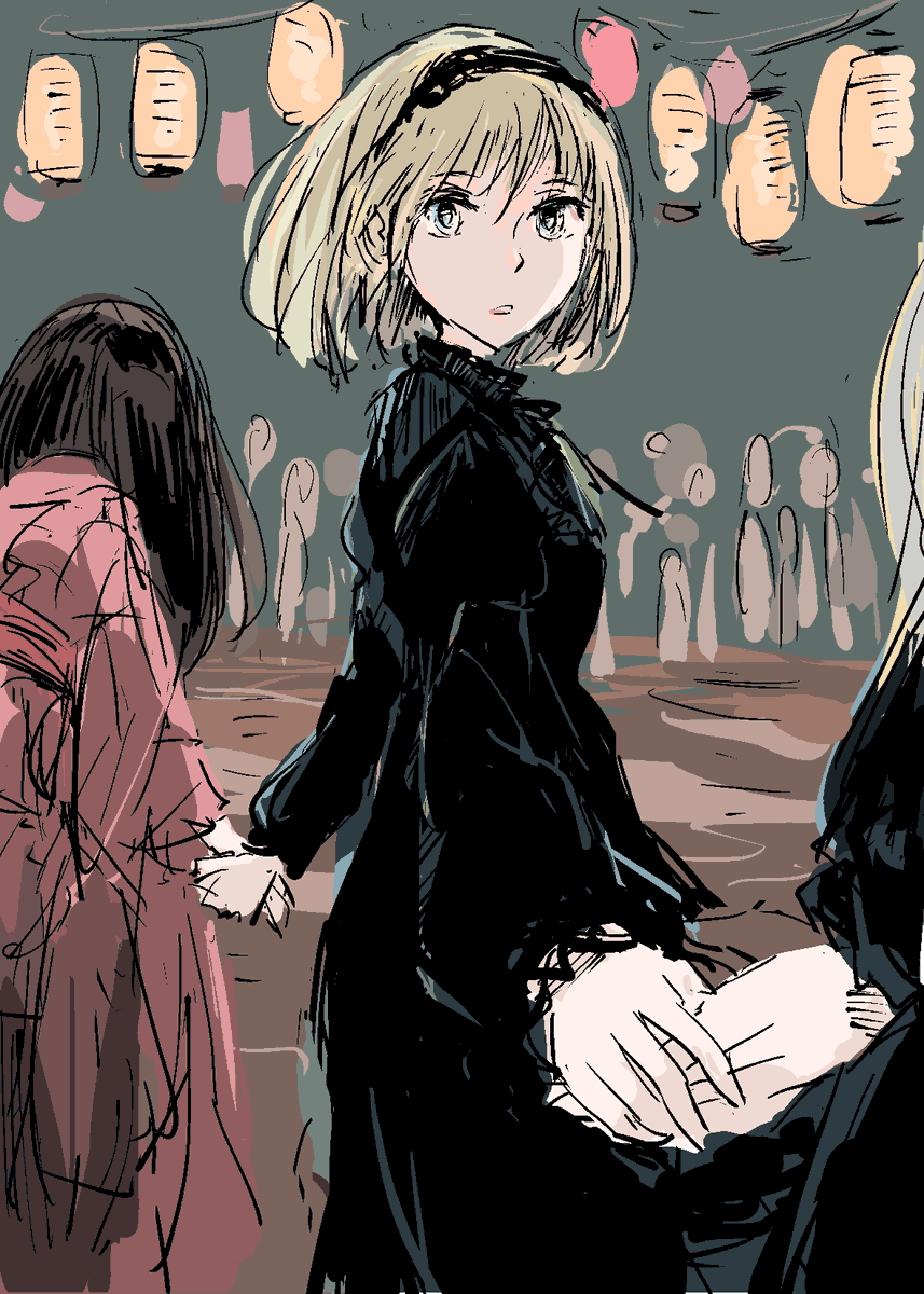 「」|何処ゆきのイラスト