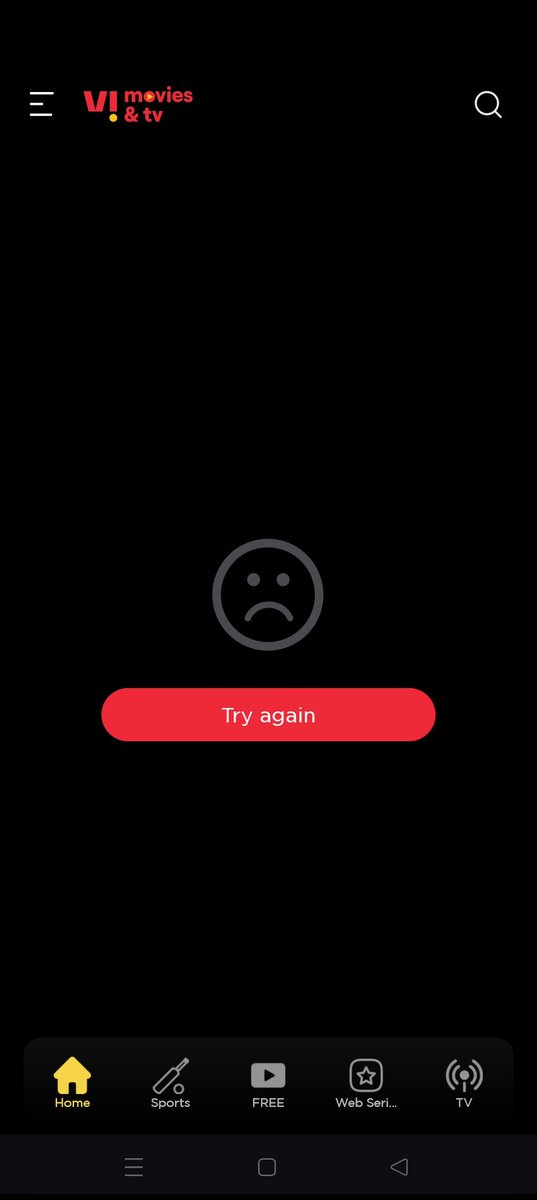 AKROCKS29's tweet photo. @ViCustomerCare horrible experience 

Recharged for match for VI movies and tv.
But your app isn't working in Tv or Mobile now https://t.co/V3ZJkjCMn3