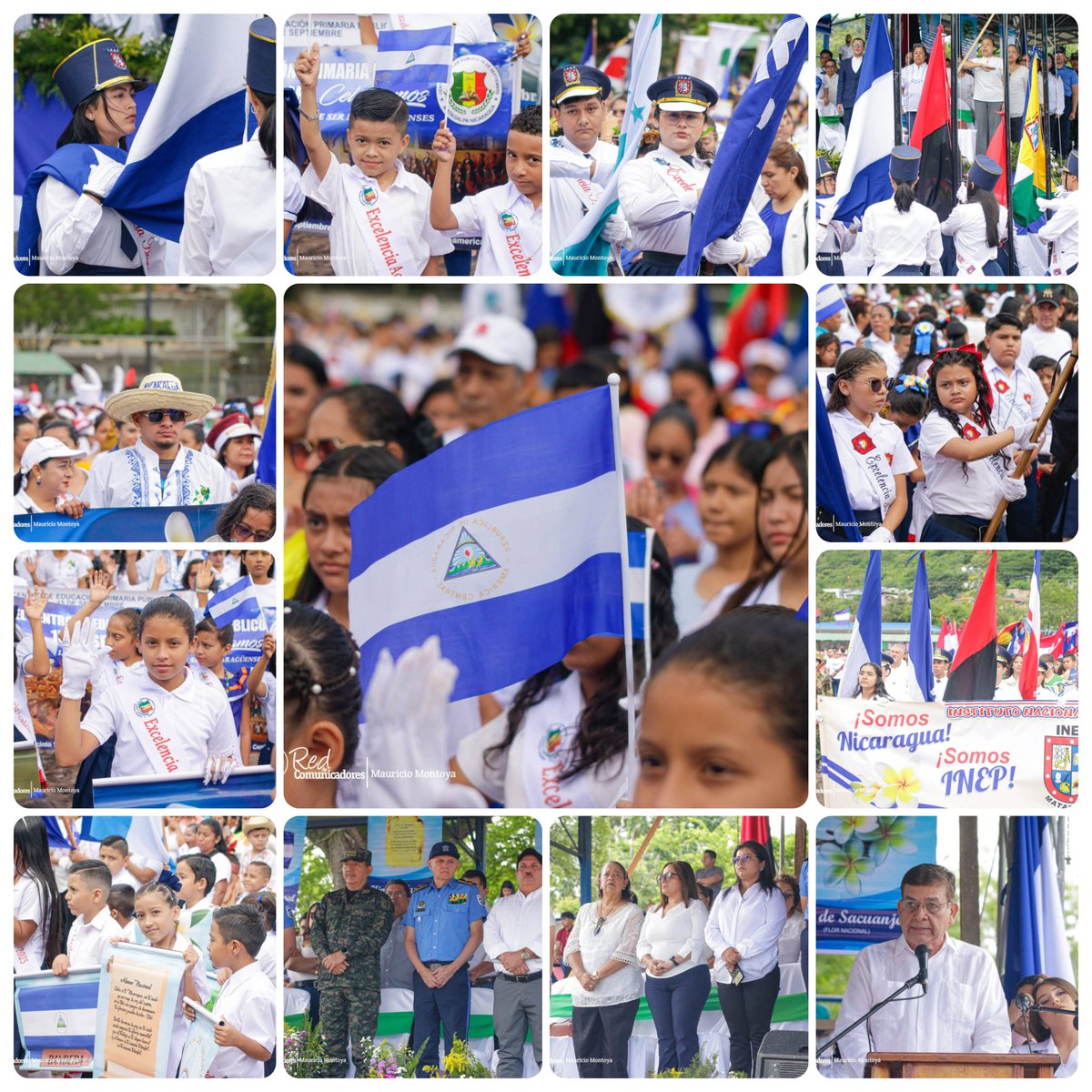 En Matagalpa se realiza Acto en Celebración a las Fiestas Patrias hoy 14 de septiembre.
Honrando nuestra identidad nacional. 
Recordar la valentía de nuestros Héroes y mantener viva la llama del patriotismo.
#TodosSanJacinto #UnidosEnVictorias
<a href="/Amanecerabz/">#TodosSomosDaniel🇳🇮Amanecerabz</a> <a href="/Atego16/">@🅰🆃🅴🅶🅾 🇳🇮</a> <a href="/FirmesP/">Firmes Por la Paz</a>