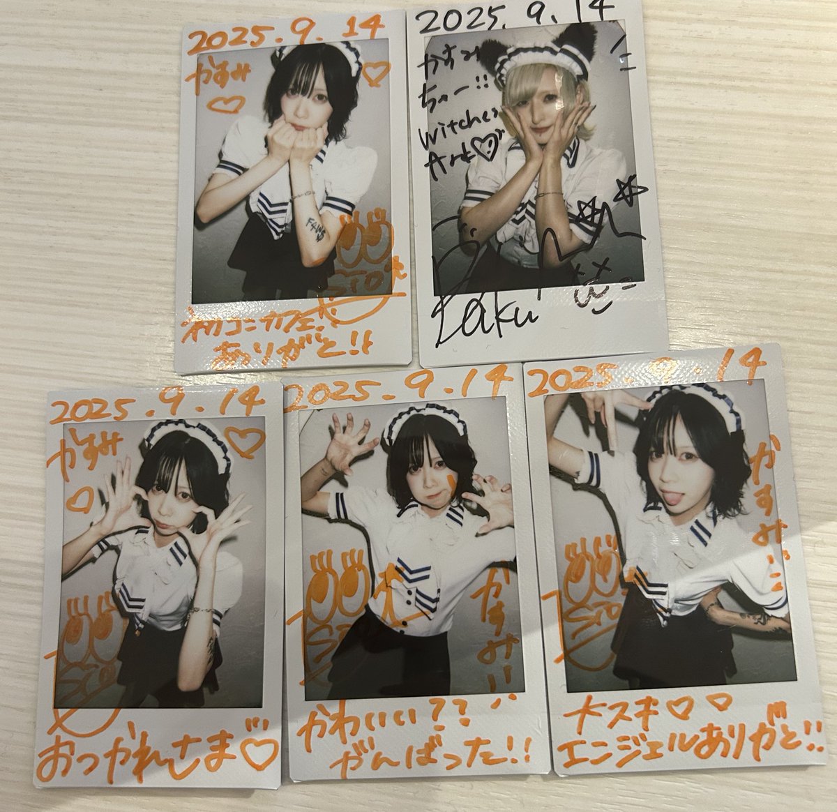 本当に二人とも可愛いし、お話してて楽しいです🐻
こんなに会える機会を作ってくれてるの感謝しかないです🥲
コンカフェ勢なのでできる限りの事できて満足しました笑
お二人とも今日はお疲れ様でした！
他のキャストさんもお話してくれてありがとうございました🥳