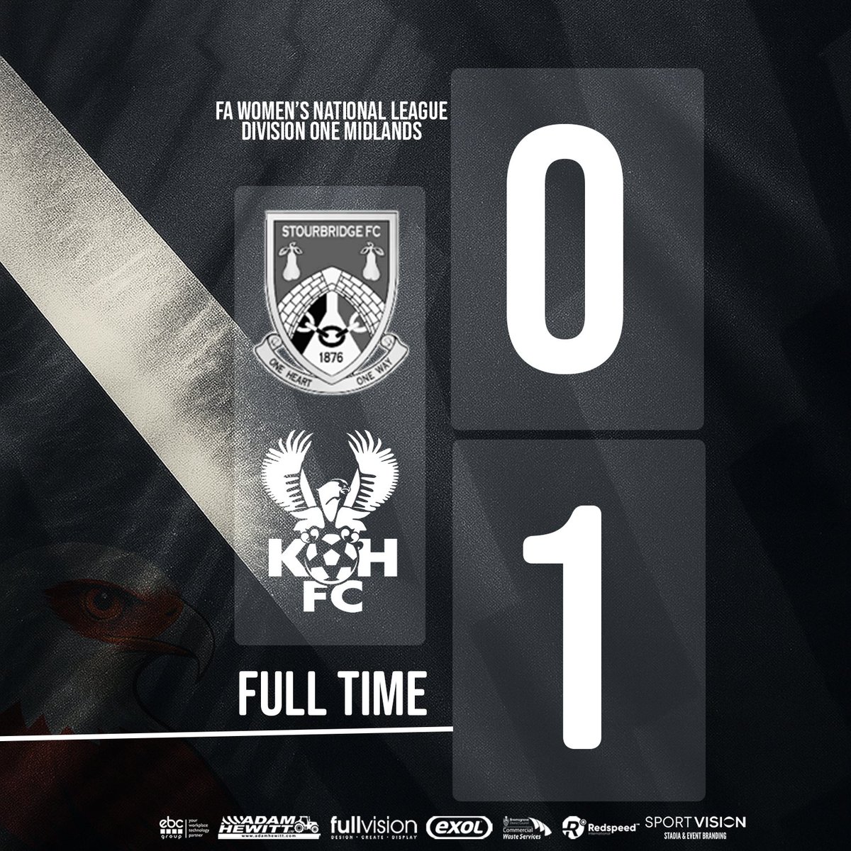 FT | Get in there!

#Harriers 🦅