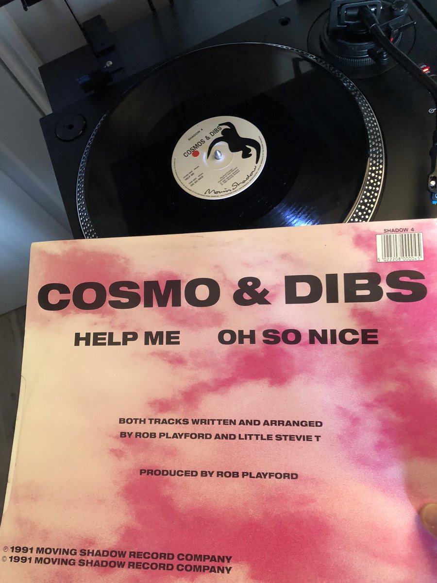 andrewgreatorex's tweet photo. Cosmo & Dibs - Help Me released on Moving Shadow Records back in 1991. #music #vinyl #records #cosmoanddibs #helpme #ohsonice #movingshadow #movingshadowrecords #musicyougrewupwith https://t.co/tg8Nog2XGg