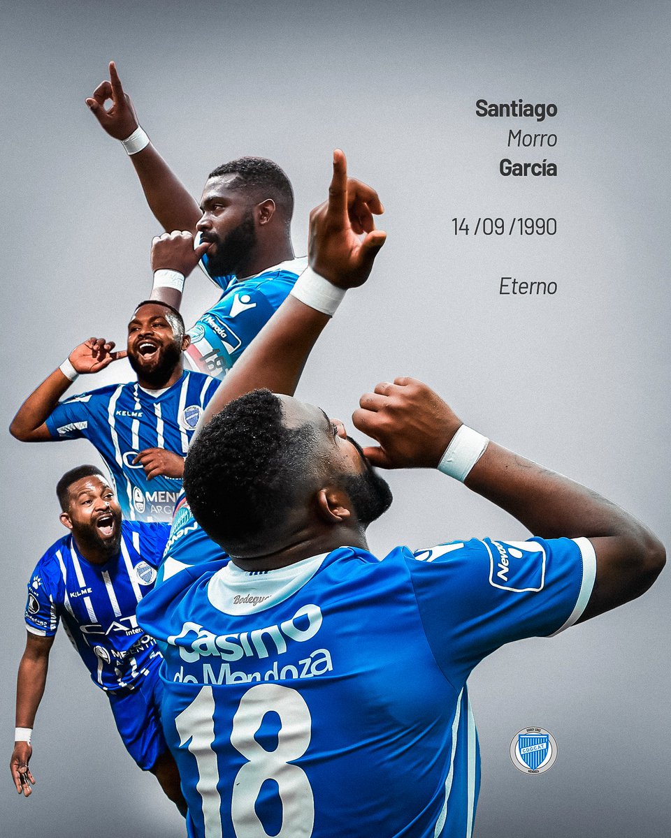 Siempre en el corazón del pueblo bodeguero...

¡Feliz cumpleaños, Santiago Damián García! ⚽🤍💙

#MorroEterno ♾️