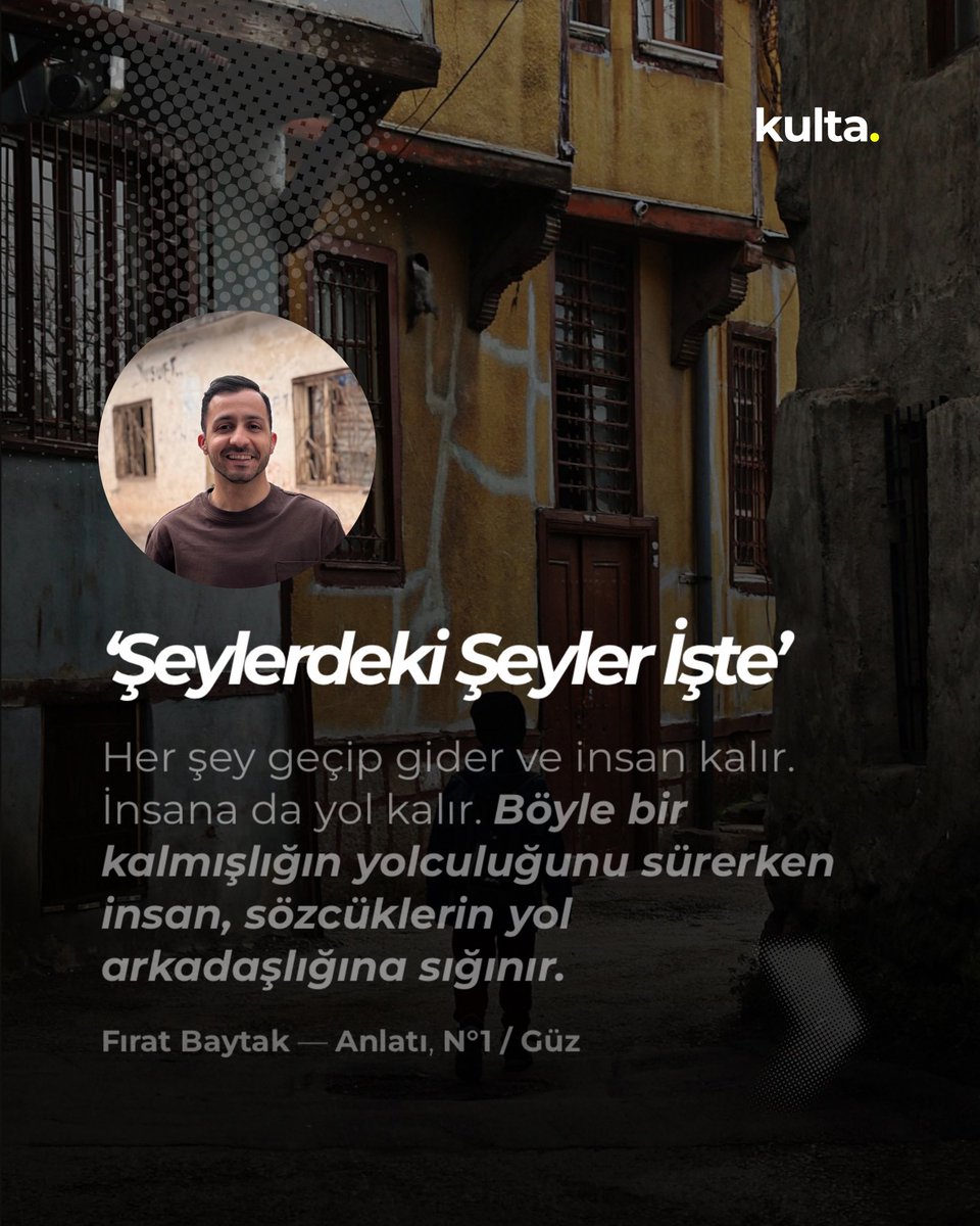 kultatr's tweet photo. Fırat Baytak’tan içinde kitapların yoldaşlığıyla yürünen bir Ankara anlatısı: ‘Şeylerdeki Şeyler İşte’
 
Şimdi Kulta’da…

https://t.co/Nxs5ZMlepX

@baytkfrat https://t.co/NkvLxoXmte