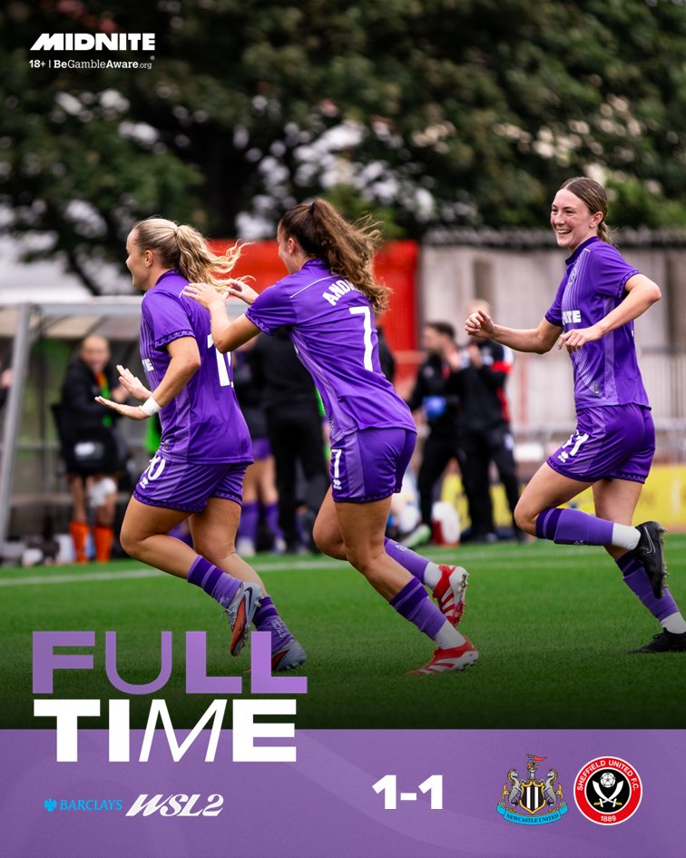 FT: A huge effort and a well earned point to take back to Sheffield! 👏👏👏