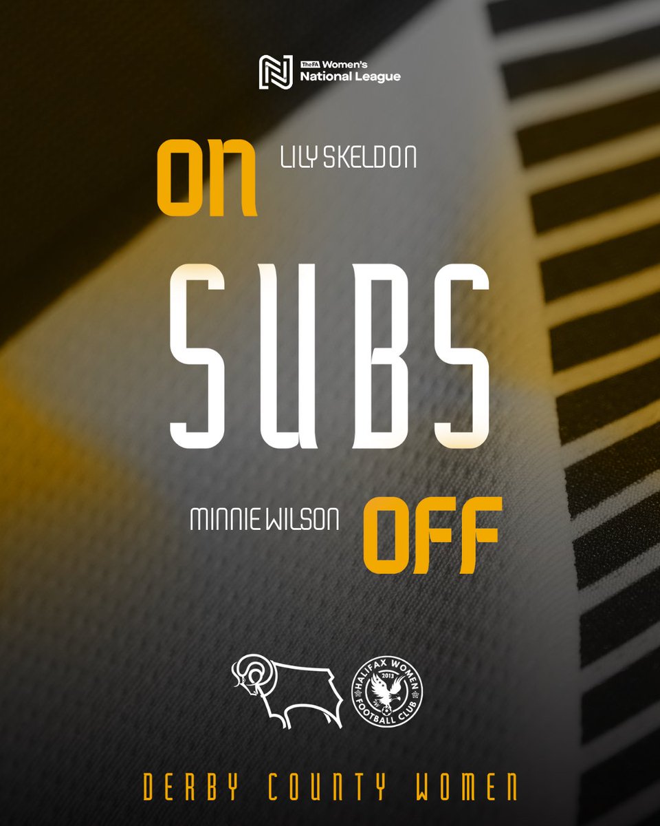 Derby make a fourth change.

⚪️2-0🔵 [90']