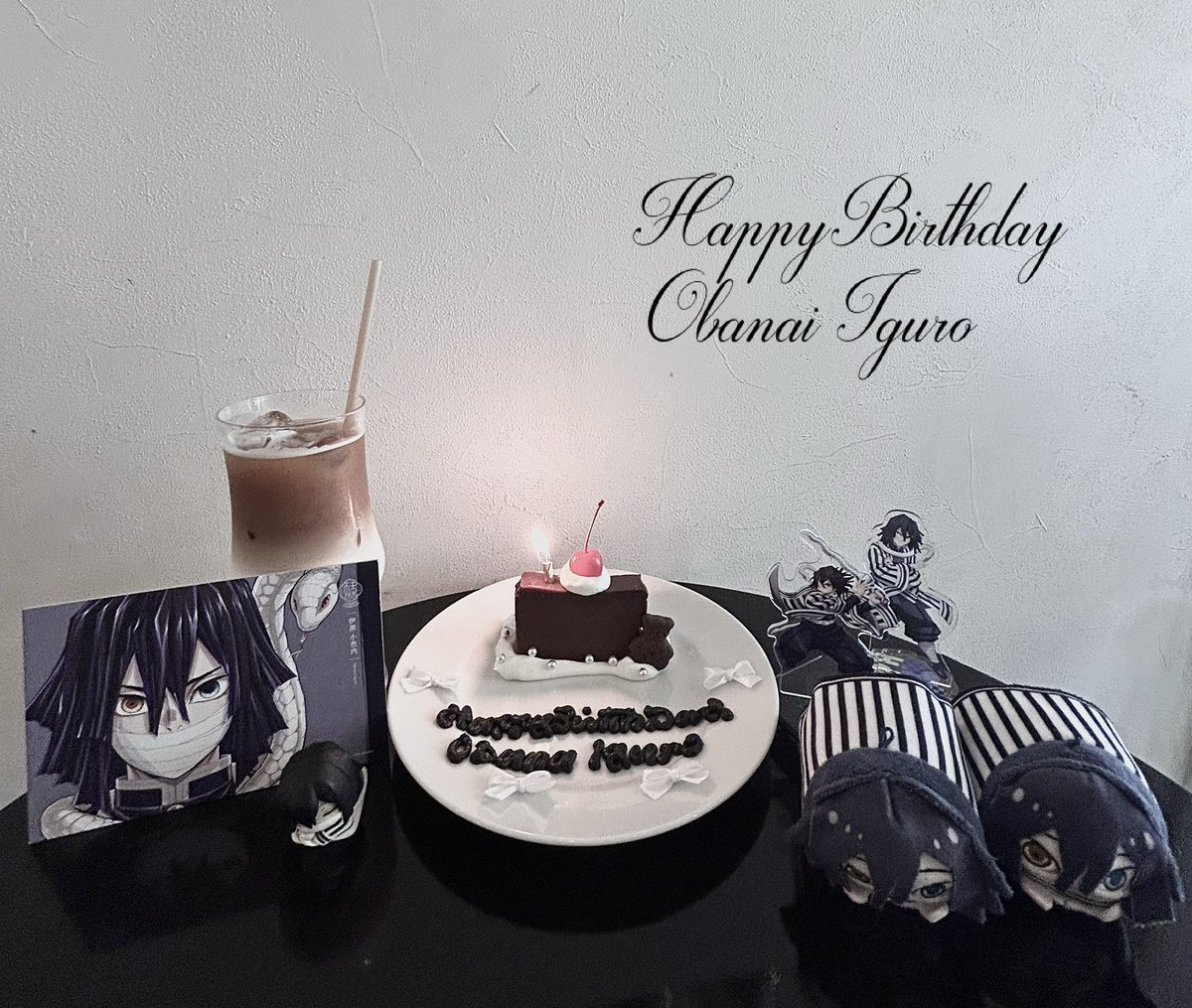お誕生日おめでとうございます⟡.·
伊黒さんがずっと幸せでありますように♥

 #伊黒小芭内生誕祭2025
 #伊黒小芭内誕生祭2025