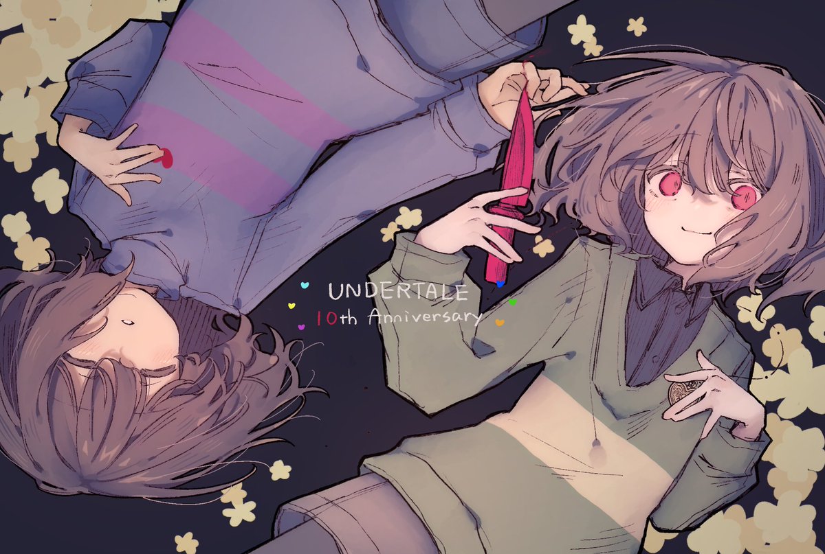 なすびのまんじう (@_okura_0915_) on Twitter photo #undertale
#undertale10thAnniversary
undertaleに出会ってCharaさんを推してから早くも10年〜 #undertale
#undertale10thAnniversary
undertaleに出会ってCharaさんを推してから早くも10年〜