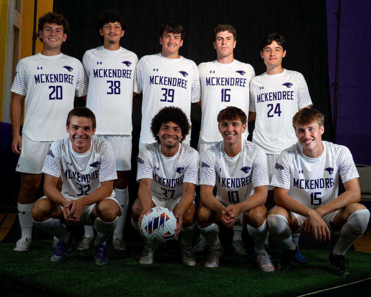 𝑮𝑶𝑶𝑶𝑶𝑶𝑶𝑶𝑶𝑶𝑶𝑶𝑶𝑶𝑶𝑶𝑶𝑶𝑨𝑳!!!!!

Good luck to our McKendree men's soccer team, as they open GLVC play today against Rockhurst!

Kickoff from Leemon Field is set for 2:30 p.m., so we'll see you there wearing PURPLE!

#BearcatsUnleashed
