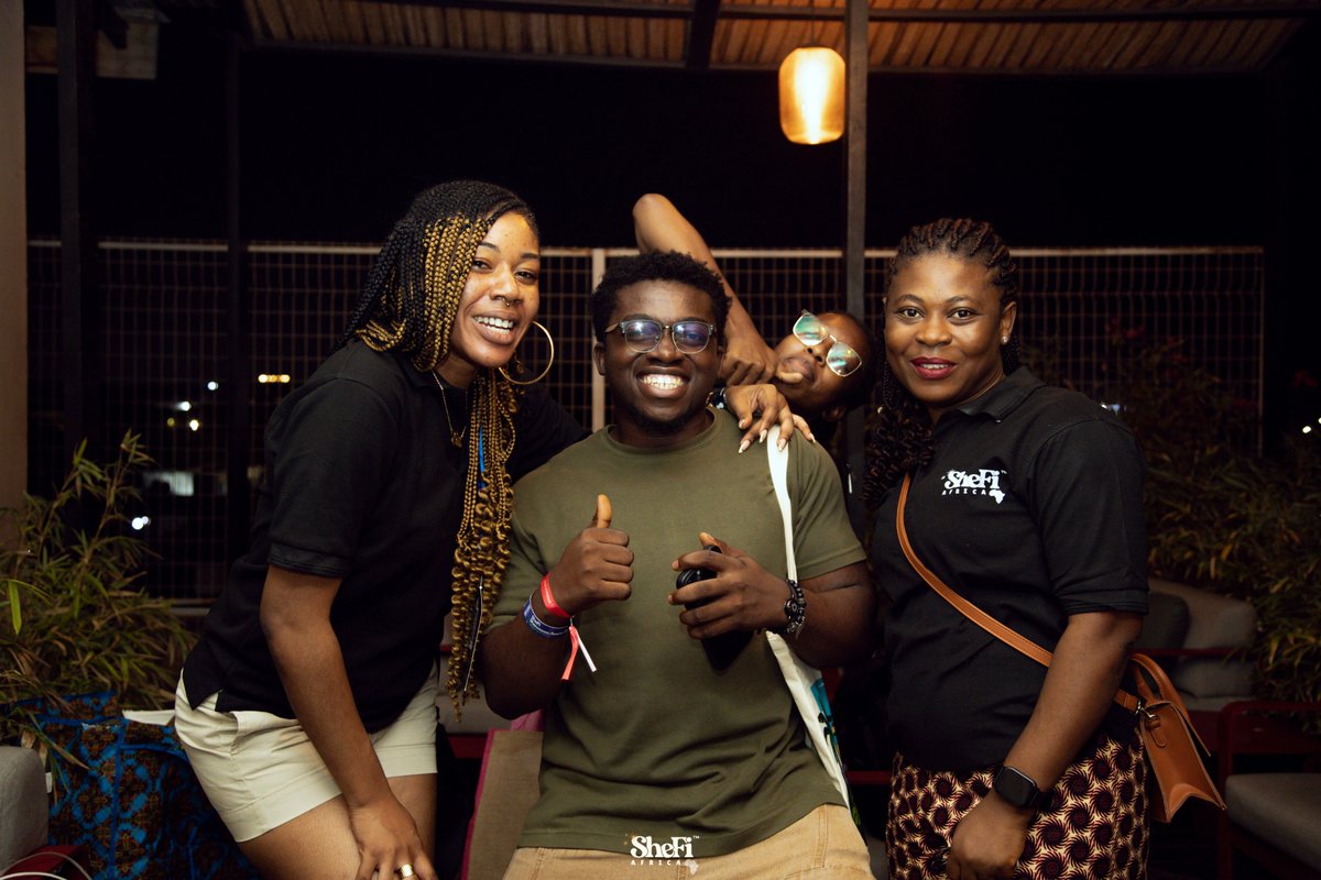 shefiorg's tweet photo. We couldn't have done it without our team &amp; partners.

Thanks to our @shefiAfrica team @foodytech @sallyjayz @social_queenn @tualem_ and our amazing host @TheMixDesignHub for amazing ambience.

A BIG thank you to sponsor, @ensdomains, @schmid_si for commitment to our mission! https://t.co/LaUW6qSzYC