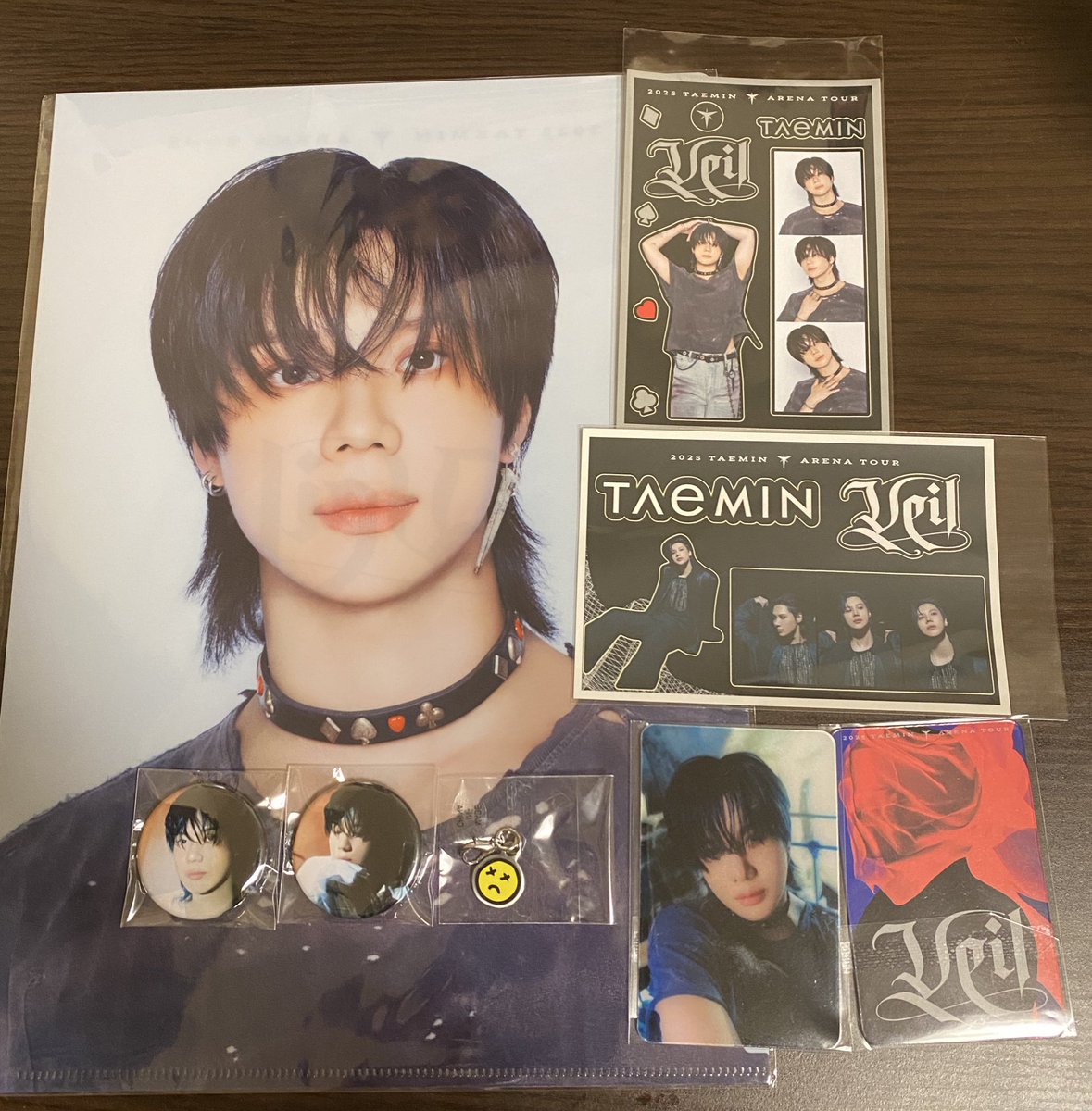 テミン TAEMIN Veil ガチャ 交換 【譲】1枚目 【求】アクセサリー