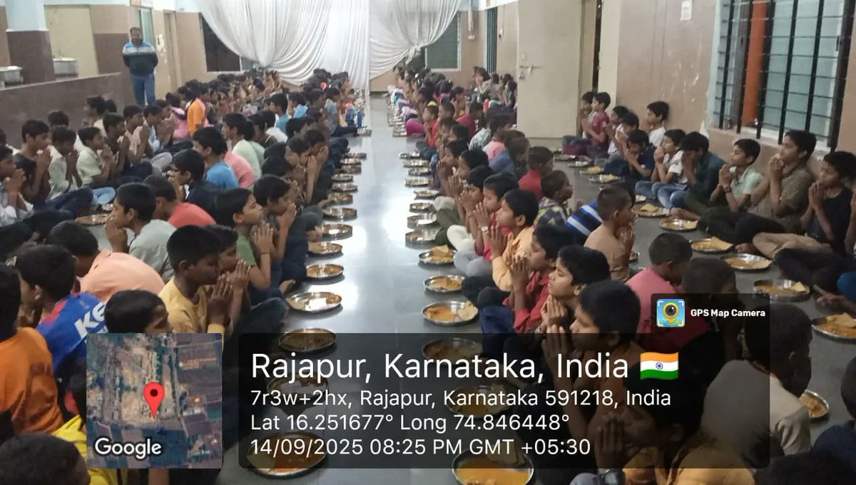 Dinner photos  #SocialAudit_SWDMeals #SocialWelfare_Karnataka