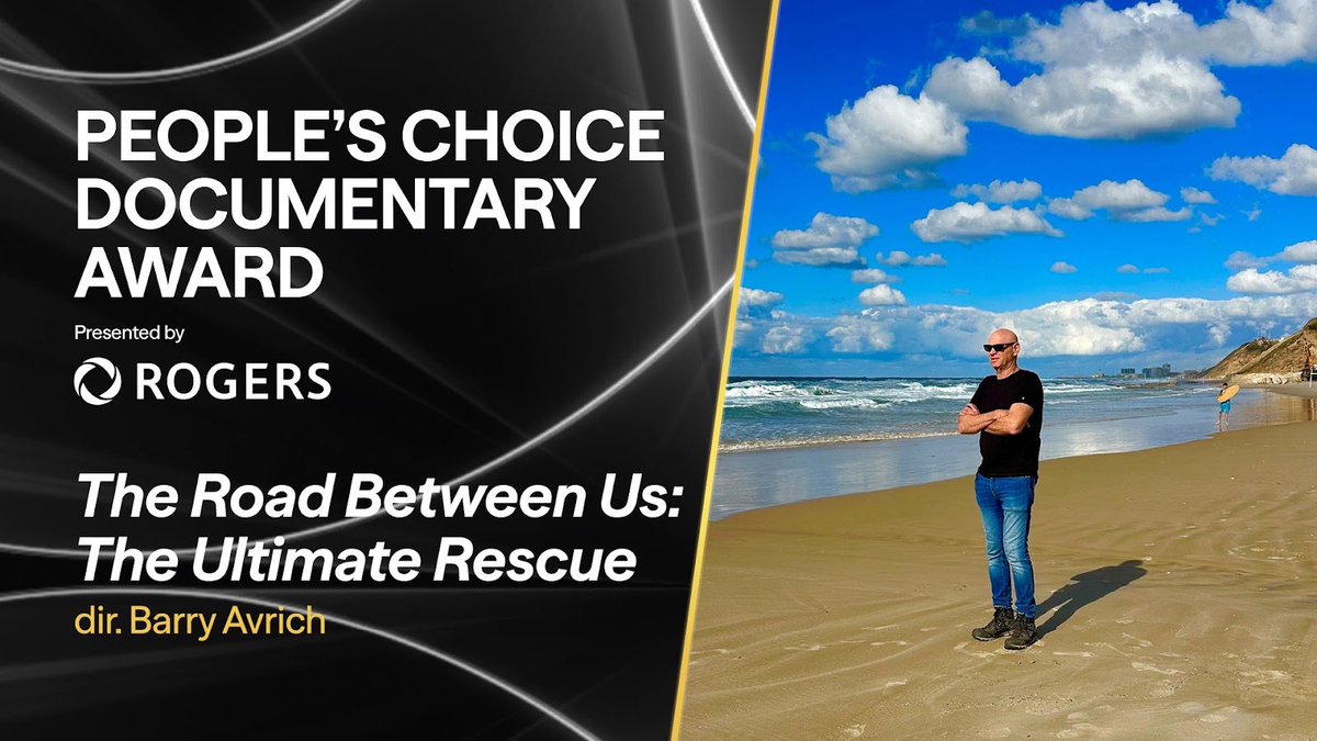 TIFF_NET's tweet image. Announcing the winner of the #TIFF50 People’s Choice Documentary Award, presented by @Rogers: THE ROAD BETWEEN US: THE ULTIMATE RESCUE dir. Barry Avrich