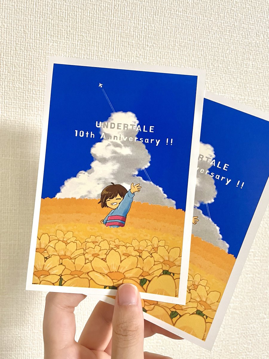 haruta_ketui's tweet photo. 10周年おめでとうございます～！
印刷してオケコンにも連れていきました
 #undertale10thanniversary https://t.co/LrDCP9WdKm