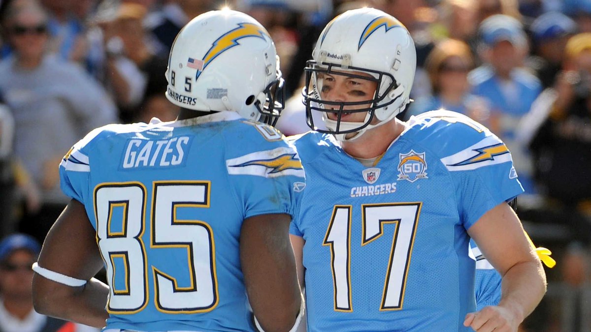 one season I had Phillip Rivers as my fantasy QB and he was lobbing TDs to Antonio Gates every time they were in the rz and I still think about that
