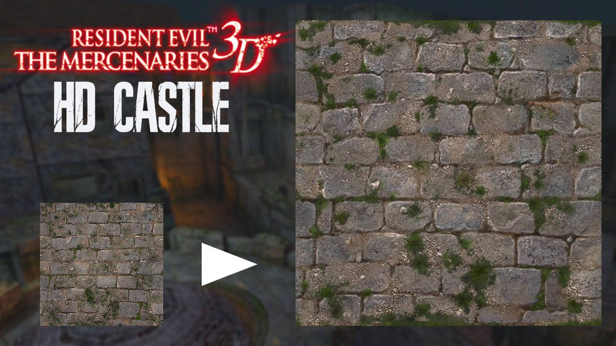 i uploaded a video that showcases some stage textures in gameplay for the Castle! youtube.com/watch?v=OTyA7W…