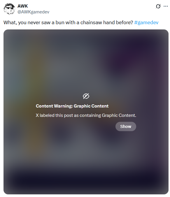 AWKgamedev's tweet image. Jenny too spicy for the demons up above