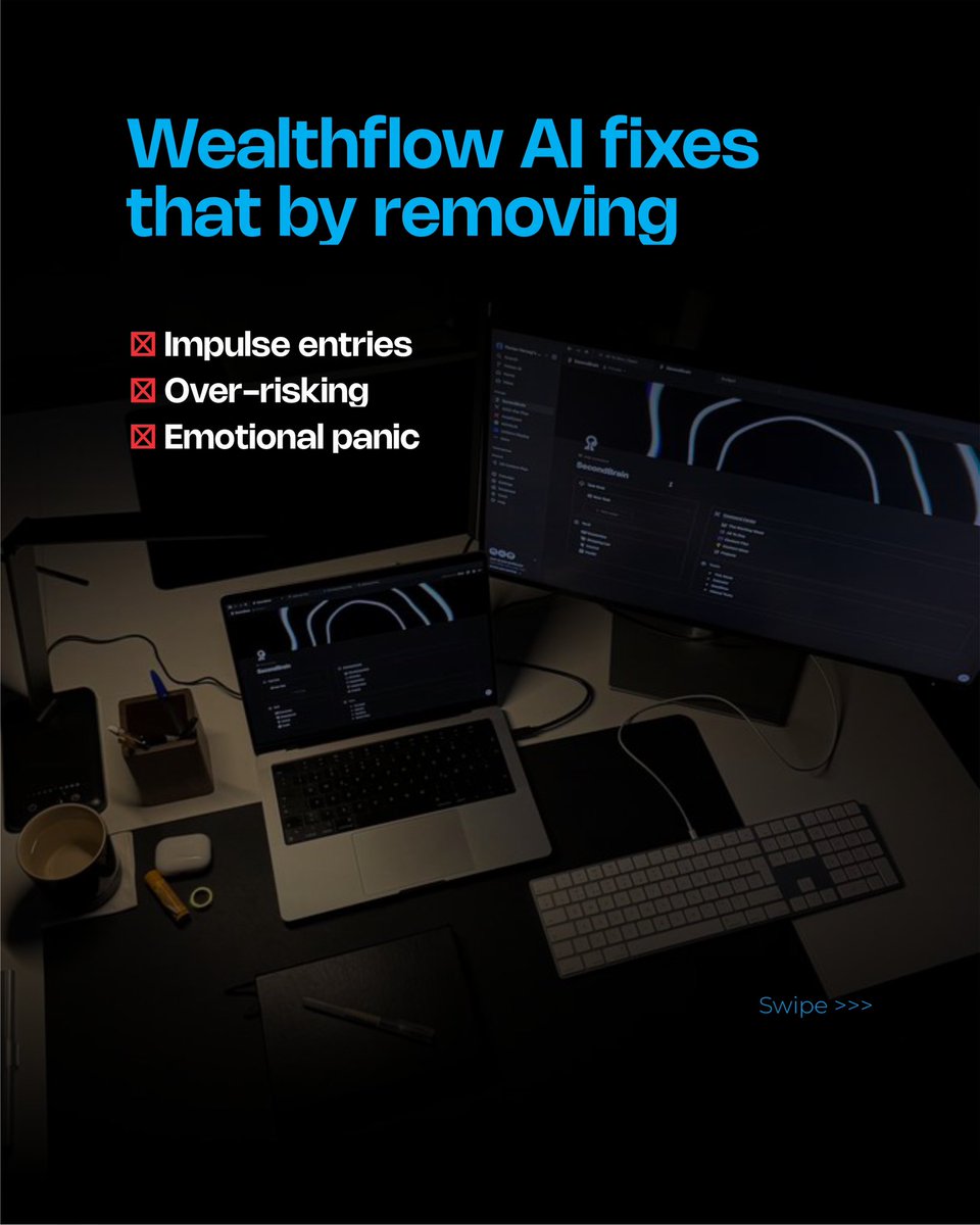 wealthflowai_'s tweet photo. Wealthflow AI fixes that by removing:
❌ Impulse entries
❌ Over-risking
❌ Emotional panic

💡 Trade with data. Not emotions.
👉 click link in bio to get access our private Wealthflow community. https://t.co/ODmKqETSxj