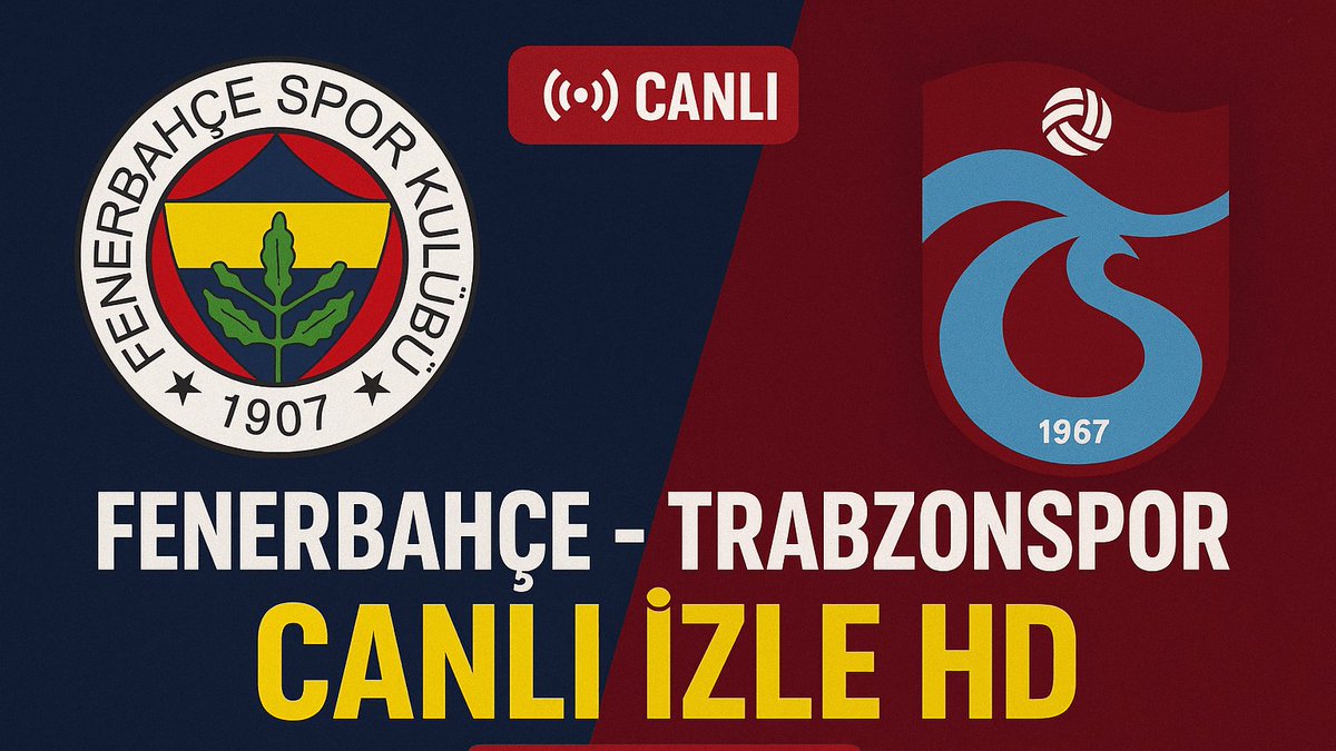 MAÇ LİNKİ gitlink.pro/FBVTS
Fenerbahçe - Trabzonspor