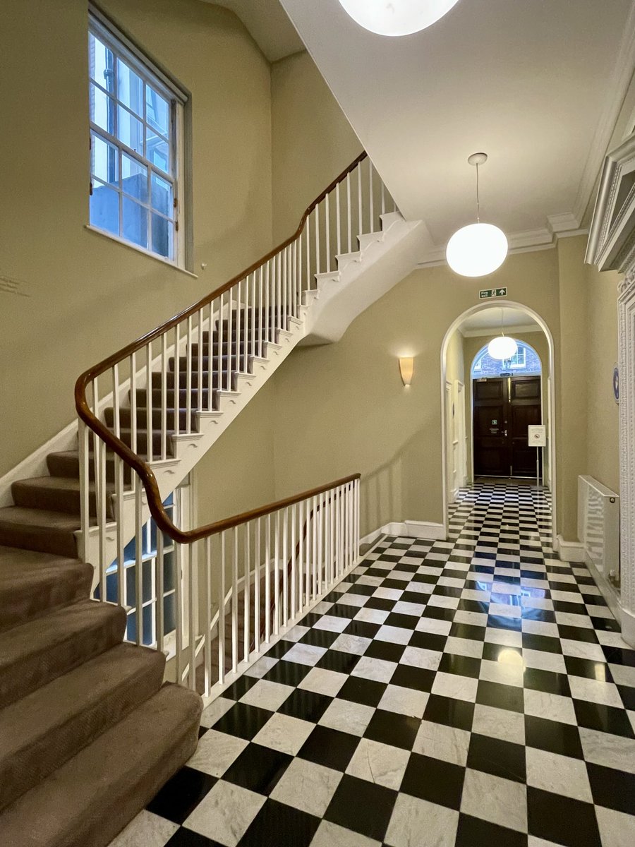 Thank you ⁦<a href="/theRSAorg/">The RSA</a>⁩ for sharing their beautiful building and the work of its artists as part of ⁦<a href="/LondonOpenCity/">London Open House</a>⁩. A gem of a #RobertAdam house