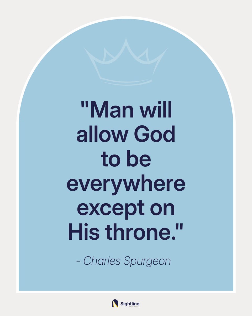 SightlineM's tweet image. We&apos;re often comfortable with God being in our lives. But are we comfortable with Him being on the throne of our lives?

The core challenge of faith isn&apos;t just believing God exists, but acknowledging His loving authority over everything.

#Sightline #Theology #Clarity #Lordship