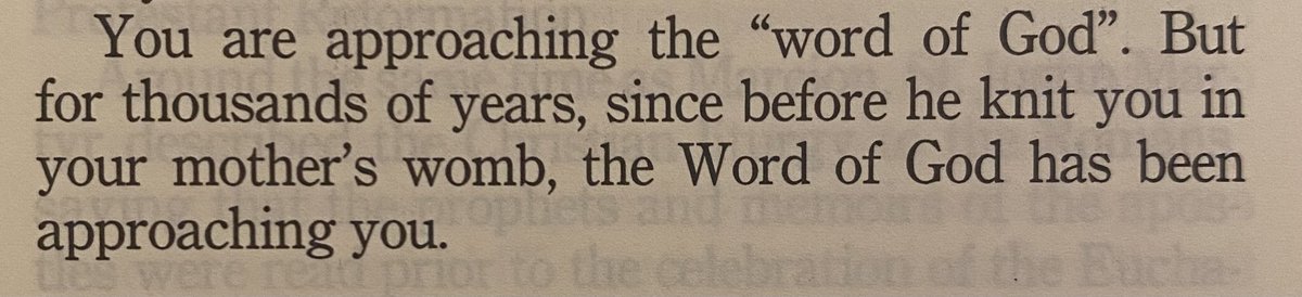 josephnollasj's tweet image. This is how the Introduction to the Ignatius Catholic Study Bible ends. Well done.