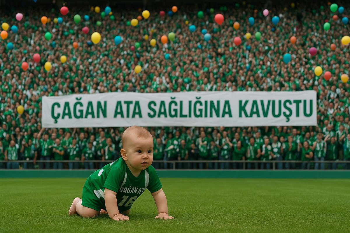 40.000 kişiyi aşkın stad ve herkes ÇAĞAN ATA için balonları uçuruyor. Bu hayali gerçekleştirmek bizlerin elinde. 

✅ Valilik onaylı IBAN bilgileri:
₺: TR28 0013 4000 0247 4457 5000 01
$: TR98 0013 4000 0247 4457 5000 02
€: TR71 0013 4000 0247 4457 5000 03
ALICI: ÇAĞAN ATA