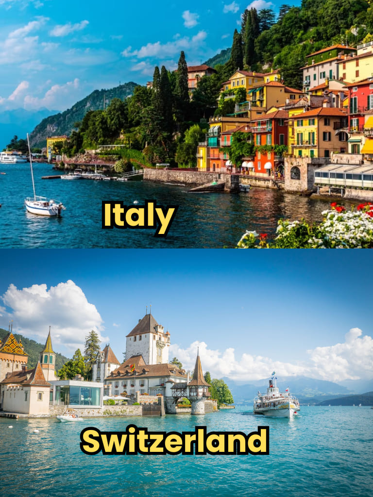 jones_ruby5278's tweet image. Italy  Or Switzerland