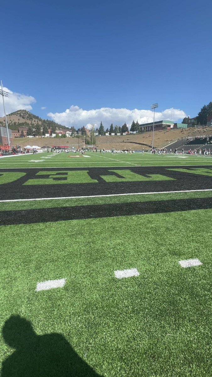 Thank you <a href="/CoachKyleSamson/">Kyle Samson</a>  for the game day visit! Always a great time being down in Butte America!