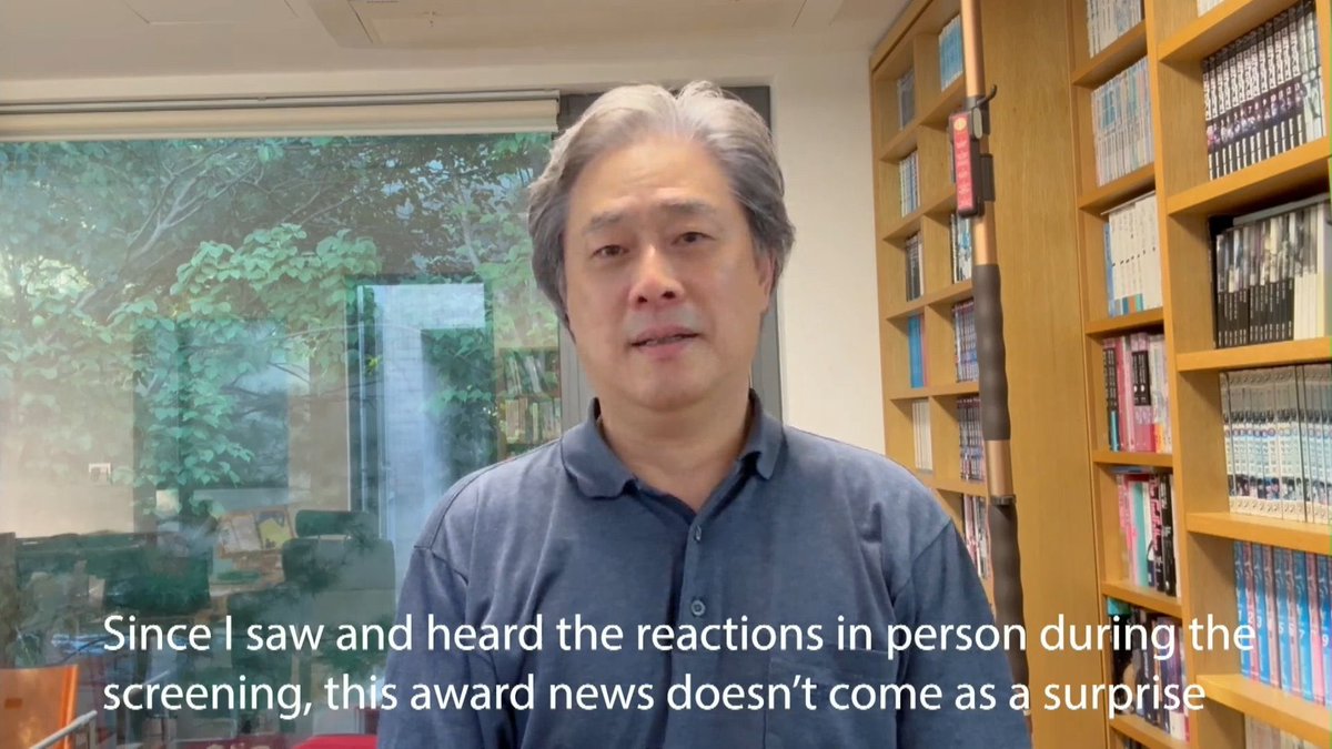 he knows he made a masterpiece, park chan-wook the diva you are