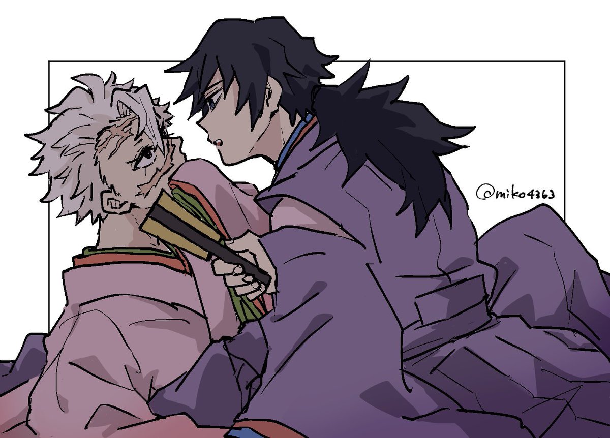 miko4363's tweet image. ぎゆさね 
この衣装かわいくて好き