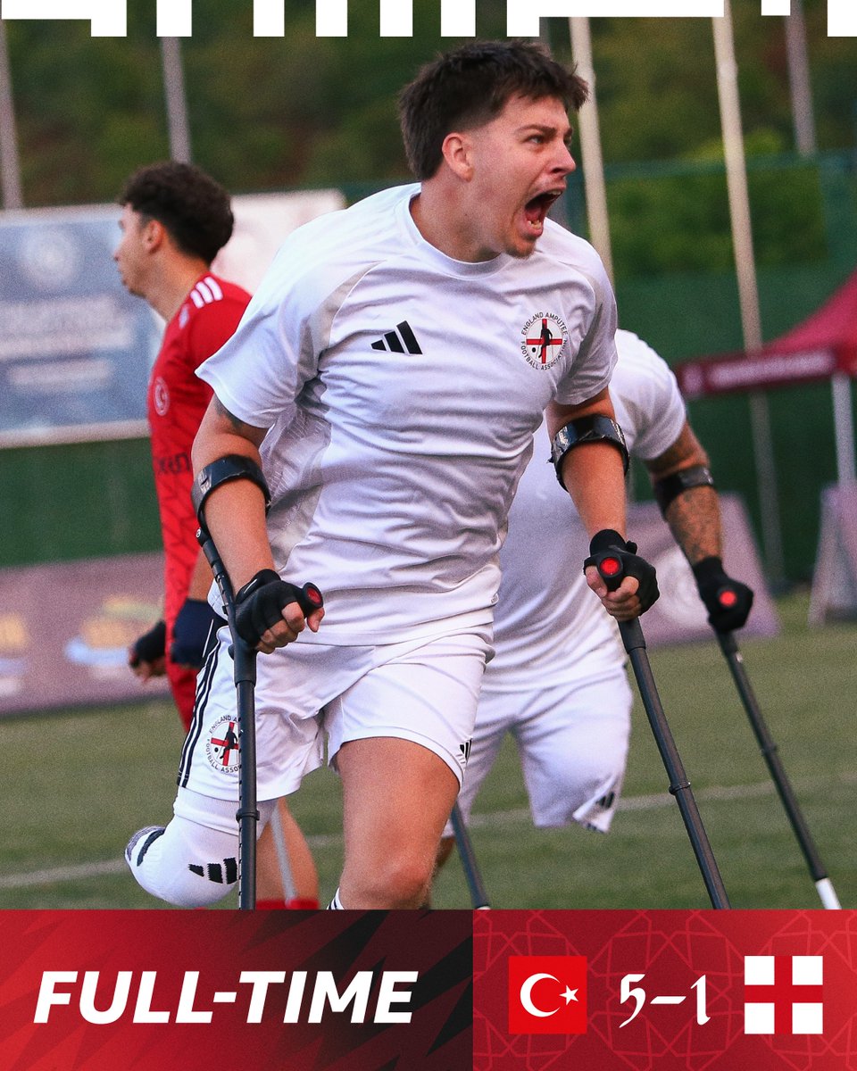 🏴󠁧󠁢󠁥󠁮󠁧󠁿 𝐅𝐢𝐧𝐚𝐥 𝐠𝐚𝐦𝐞 𝐞𝐧𝐝𝐬 𝐢𝐧 𝐝𝐞𝐟𝐞𝐚𝐭 ⚽️

Nathan Fisher latches on a loose ball to score in a tough final game in 🇹🇷

No matter the result, we stick together as a group. Thank you for all your support from home 👏

#EAFAFamily | @IKOplc | 📸 @ThreeLinesPics