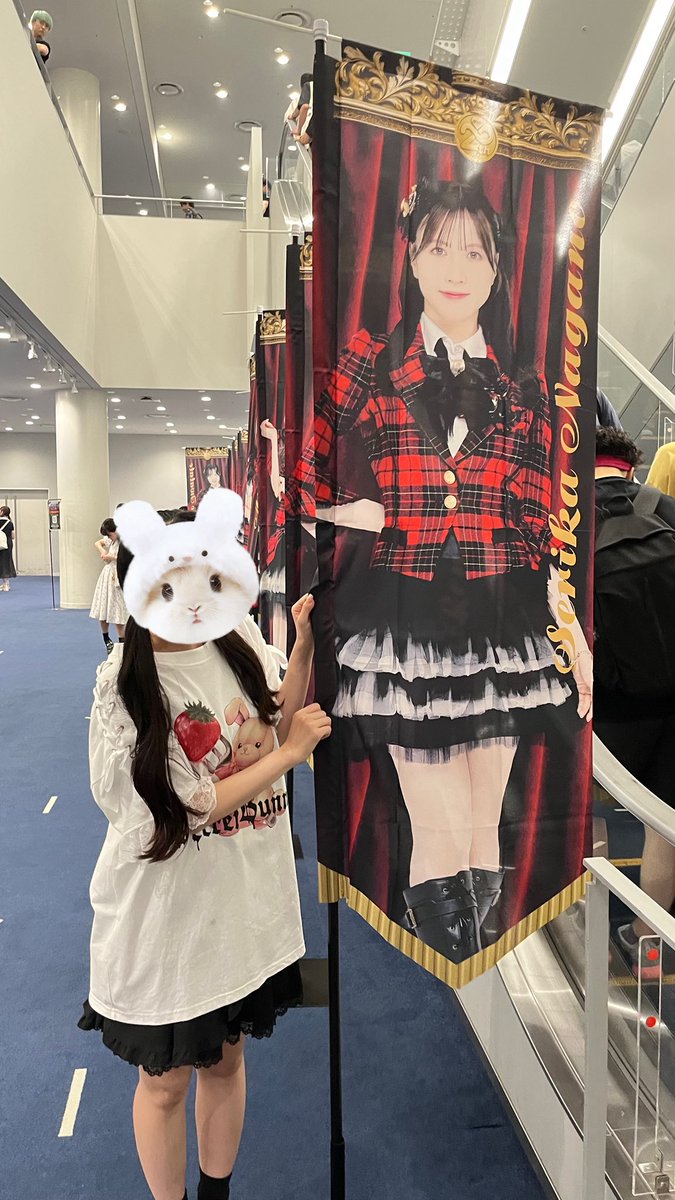 ツアー参戦！大好きな芹ちゃんがキラキラとっても可愛くて幸せでいっぱい🍀次は仙台！楽しみ♡
#永野芹佳