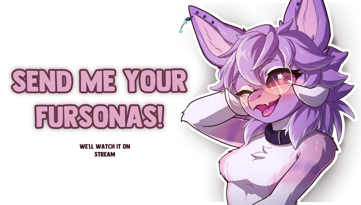 ✨FURSONA/FURSUIT COMPLIMENT TIME✨

REPLY with a picture of your Fursona so I can compliment them on stream tomorrow! ❤️