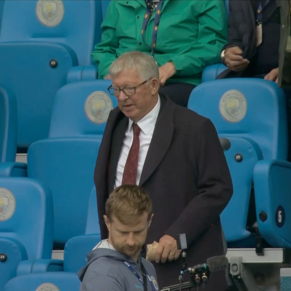 Sir Alex 

#MCIMUN #PremierLeague