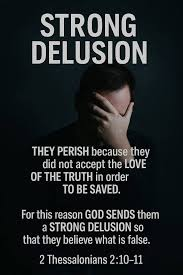 AlexiusGodfrey's tweet photo. The "Woke Mind Virus?"  🤔
The Bible calls it The Delusion that occurs during the End Times.  People believe the delusion because they have refused to believe the truth. 
"... because they received not the love of the truth, that they might be saved. And for this cause God shall send them strong delusion, that they should believe a lie:
[2 Thess 2:10-11]
