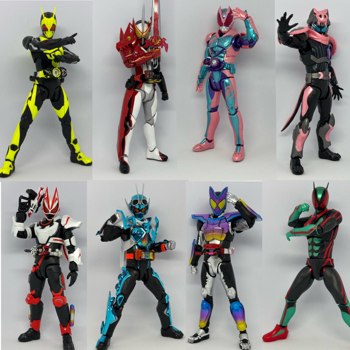 フュギュアーツ 仮面ライダーセット 令和ライダー 仮面ライダーゼッツ #仮面ライダー #フィギュアーツ 令和ライダー大集合‼️