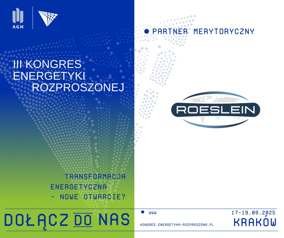 FERozproszonej's tweet photo. Do grona Partnerów III Kongresu Energetyki Rozproszonej dołącza Roeslein &amp; Associates.
 Dołącz i sprawdź, co Ty i Twoja firma możecie zrobić, by aktywnie współtworzyć tę zmianę.

🔜 https://t.co/tDJWUY1SIA https://t.co/a92YOHASlX
