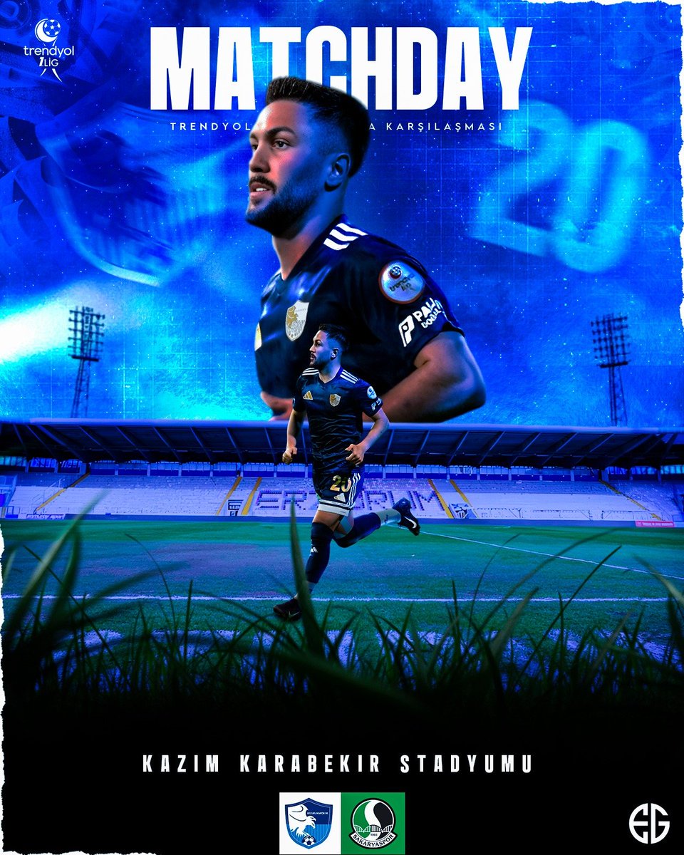 MATCHDAY

🏆 5. Hafta
🆚 Sakaryaspor
🗓️ 15.09.2025
🕰 20.00
🏟️ Kazım Karabekir Stadyumu 
📲 #ERZvSAK

#erzurumspor #Zaferiçin