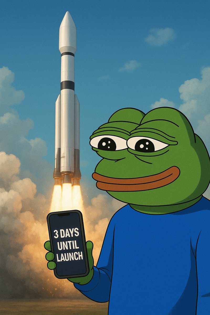 MuskAi7's tweet photo. Only 3 days left until launch… the wait is almost over, stay tuned 🚀🔥📈
#Trending #Crypto #CryptoMarket #viral #NEWS https://t.co/8RqMwSnlYI