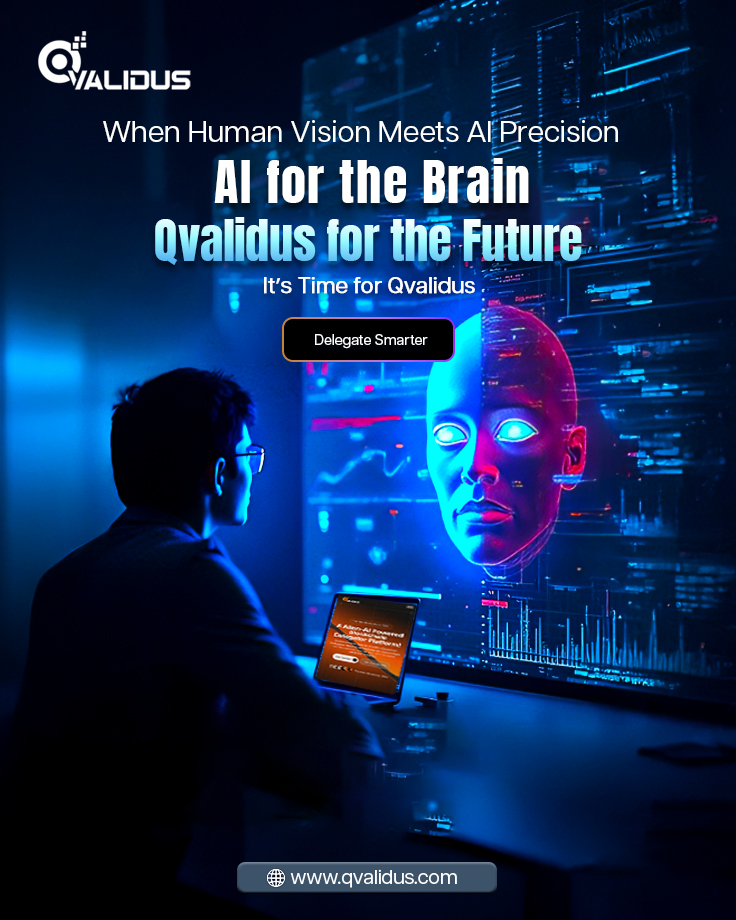 Qvalidus1's tweet image. 🚀 When Human Vision Meets AI Precision

The brain thinks. AI accelerates.
🌐 Together, Qvalidus builds the future.
🔗 Explore more: qvalidus.com

#Qvalidus #TimeForQvalidus #AIForTheFuture #HumanAndAI #QvalidusInnovation #DelegateSmarter #BlockchainAI #FutureUnfolded